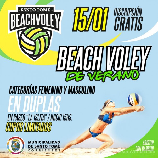 Beach voley al aire libre