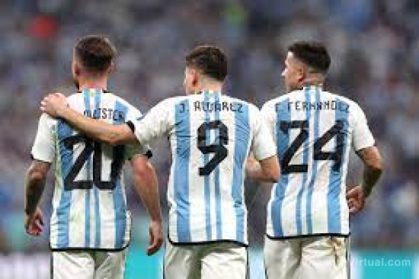 Argentina jugará la final con la casaca celeste y blanca