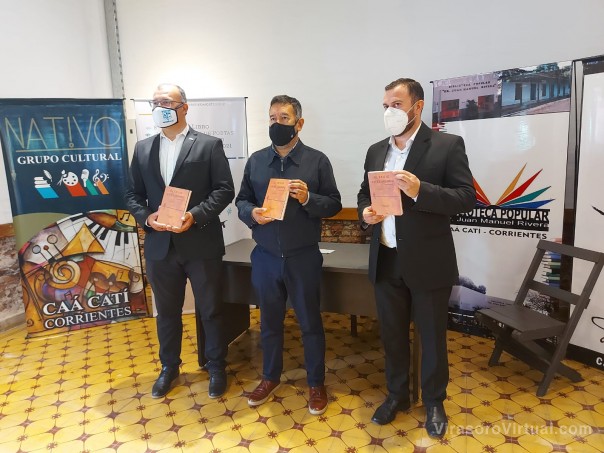 Se presentó la 8ª Feria del Libro de Caá Catí con una propuesta híbrida