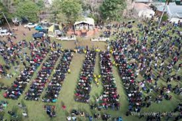 Más de 50.000 peregrinos llegaron a pie, a caballo y en bici a San Cayetano