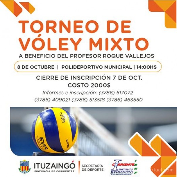 Torneo de voley mixto