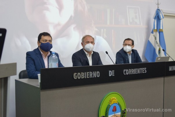 El Ministro Adán Gaya encabezó el acto de presentación del nuevo Diseño Curricular para los CDI