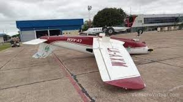 Incidente entre un avión y una avioneta en la pista del aeropuerto correntino