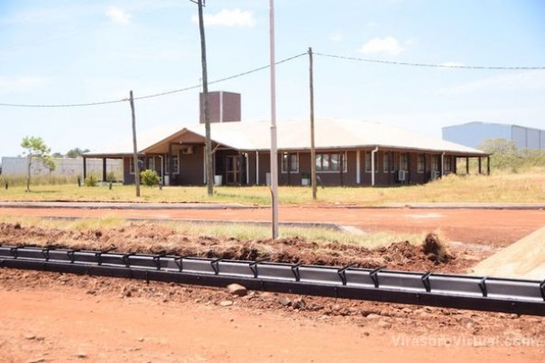 Avanzan las obras de infraestructura en el Parque industrial de Virasoro.