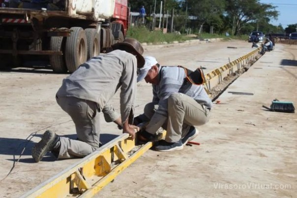 Avanzan las obras sobre la Avenida Pedro Ferré