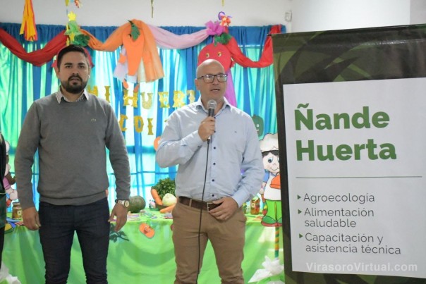 En el Mitaí Roga del barrio Anahí se inició el programa “La Huerta en los CDI”