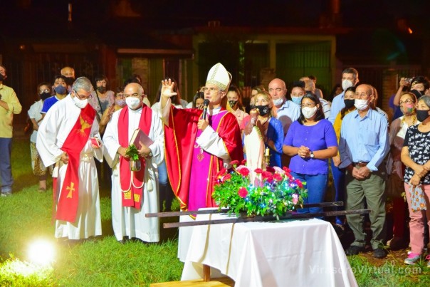 Se celebraron las fiestas patronales en honor a Santa Catalina de Alejandría, en el barrio Belgrano.