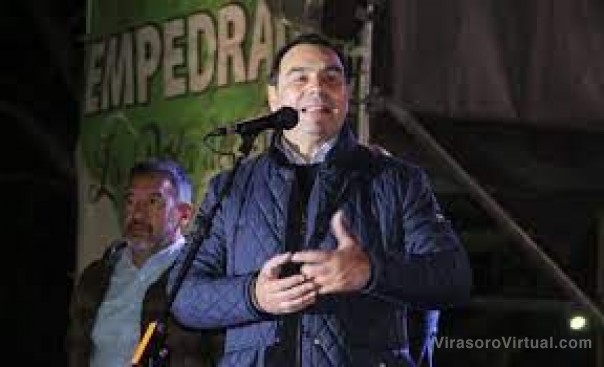 Valdés comienza la semana con corte de cinta y actos proselitistas en toda la provincia
