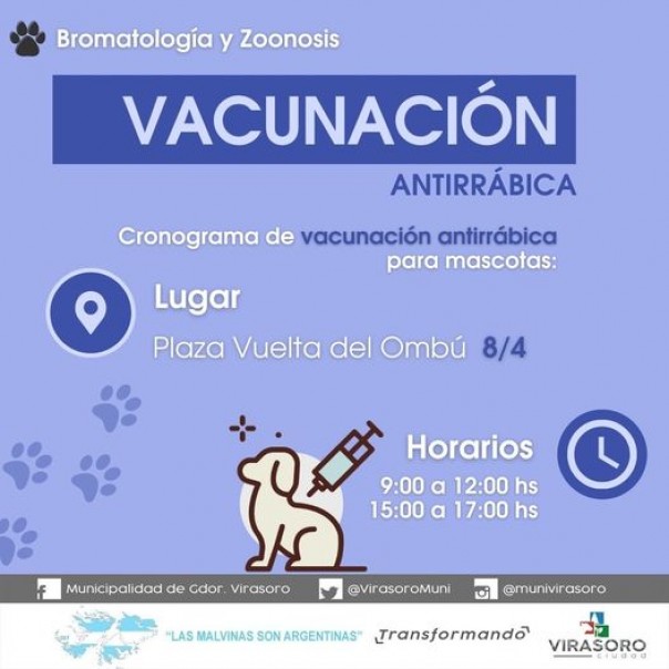Vacunación antirrábica