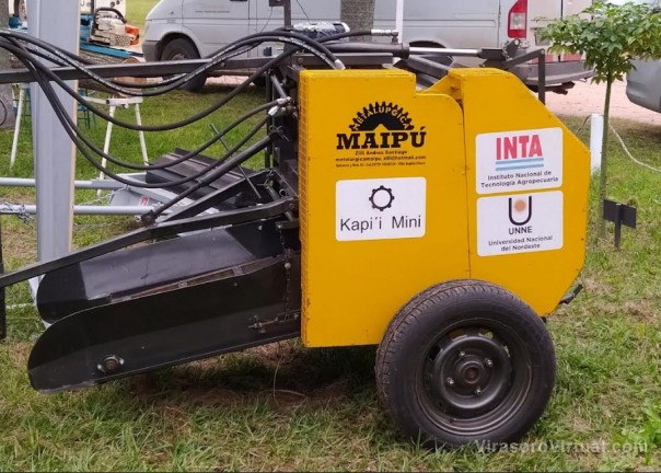 Diseñan una segadora que complementa desarrollo tecnológico previo de recolección de pasturas de UNNE e INTA
