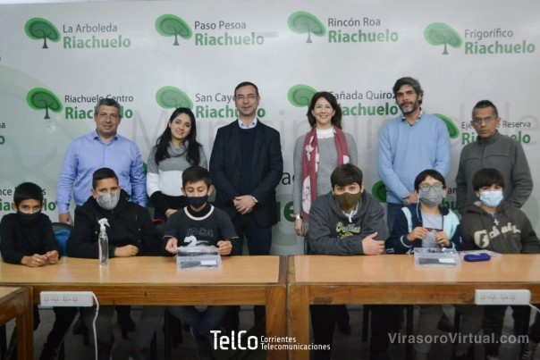 Telco visito el "Centro de Innovación y Robótica" del Municipio de Riachuelo