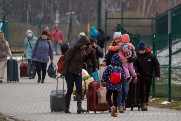 La guerra en Ucrania dejó más de 4,7 millones de refugiados en 50 días