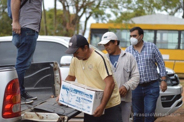 El Municipio entregó herramientas y elementos de trabajo para distintos sectores de Obras Públicas