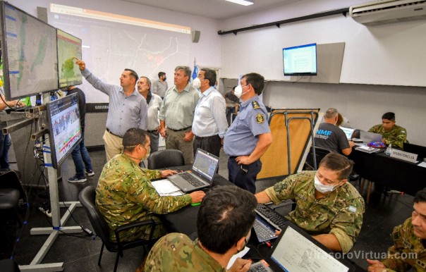Reporte sobre emergencia ígnea: los equipos combaten focos en el centro-sur de la provincia