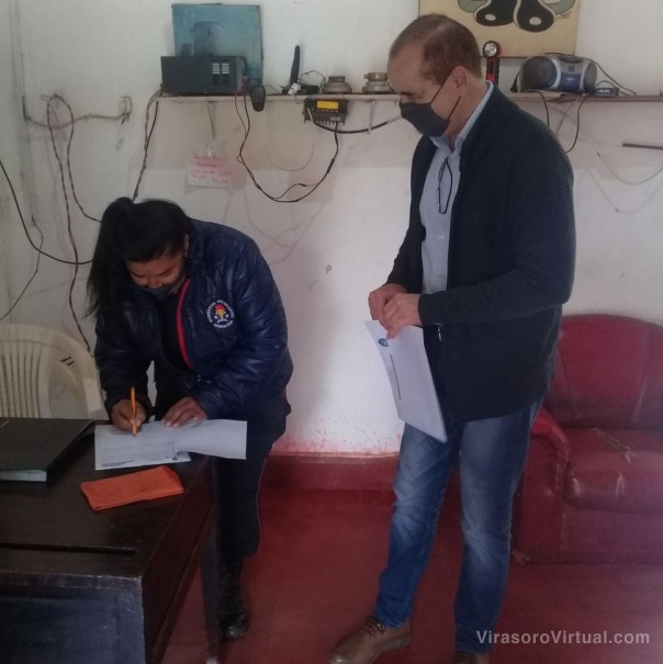 Ayuda económica a Bomberos Voluntarios