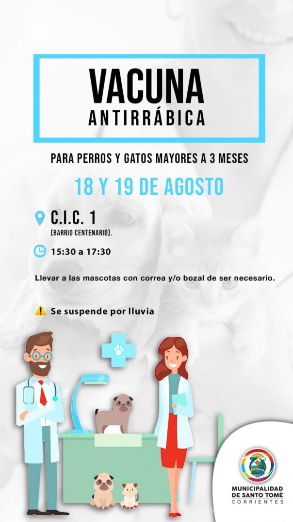 Vacunación antirrábica