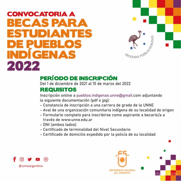 Convocatoria 2022: becas para estudiantes de pueblos indígenas