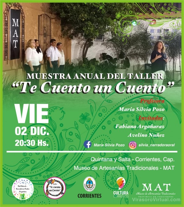 Muestra anual del taller “Te cuento un cuento” en el Museo de Artesanías