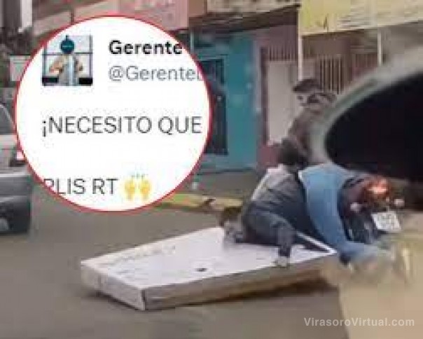 Viral: "Gerente de Noblex" busca a correntino que se accidentó llevando un televisor
