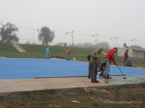 ¡Falta menos para que tengamos un Complejo Polideportivo más completo!