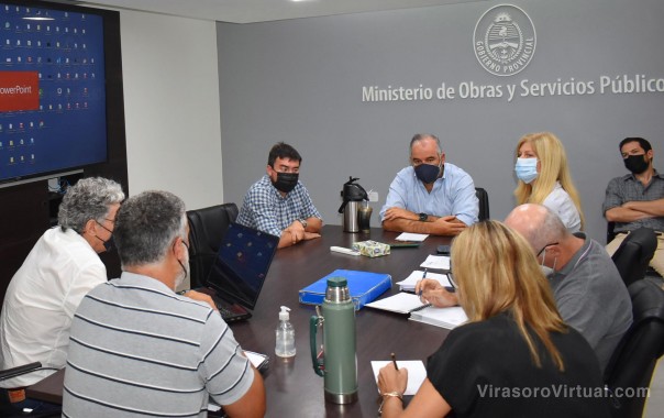 Polich evaluó junto a técnicos la marcha de las obras del circuito histórico y cultural “Ñanderecó”