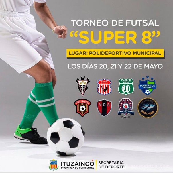 ¡Torneo de futsal Super 8!