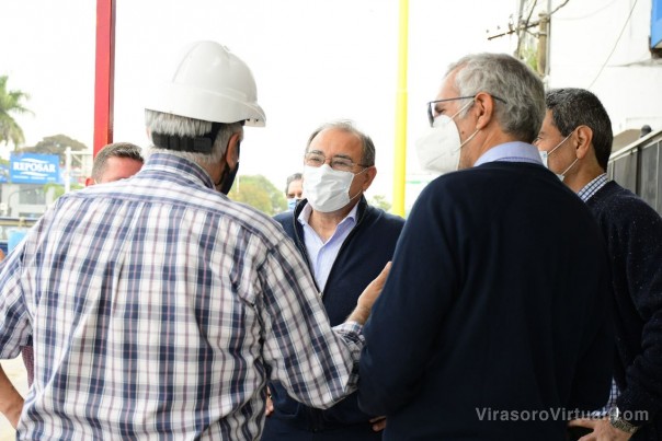 Tassano, en Avenida Ferré y España: “Nuestro Plan Hídrico avanza más fuerte que nunca”