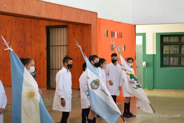 Inicio normal del ciclo lectivo 2022 en Santo Tomé