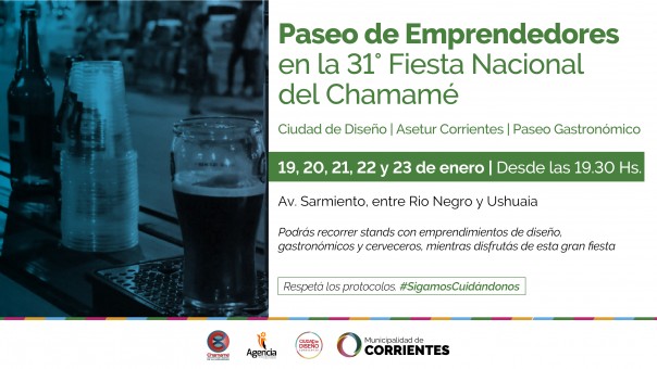 Los emprendedores y cerveceros artesanales presentes en la Fiesta Nacional del Chamamé
