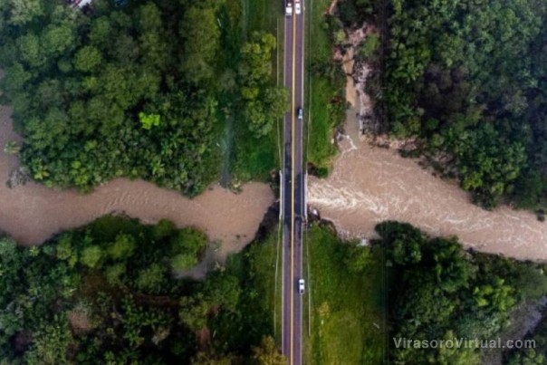 Desvío y cortes de tránsito en Ruta Nacional 12 kilómetro 1.197