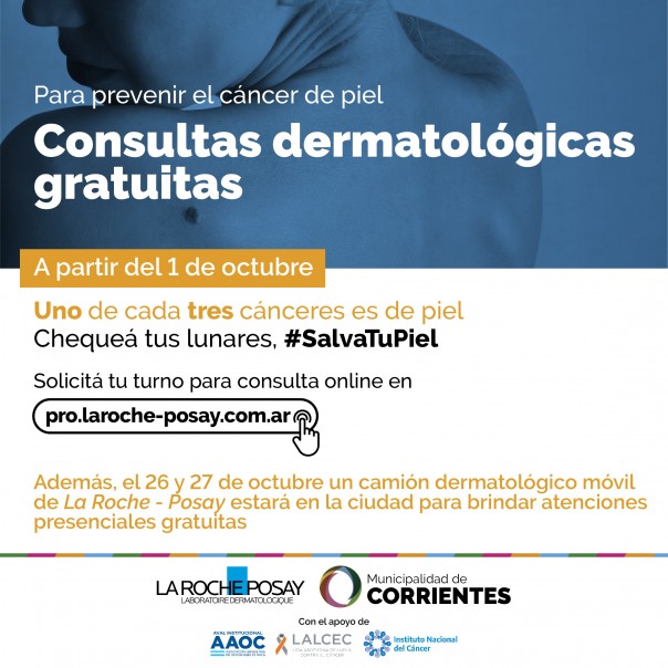 Habilitan teleconsultas y habrá testeos dermatológicos para prevenir el cáncer de piel