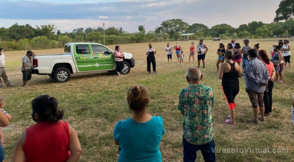 Comenzaron las obras de perforación en el barrio Santa Margarita