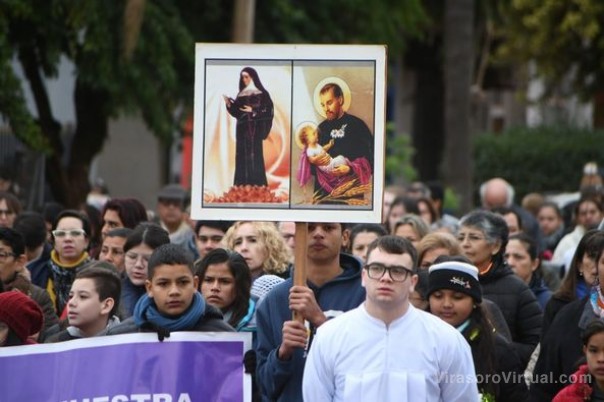 Virasoro rindió honores a San Antonio de Padua