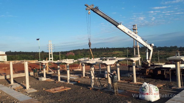 La DPEC avanza en Virasoro con las obras de la Estación Transformadora San Alonso