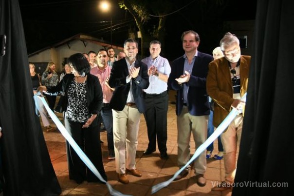 Emiliano Fernandez Recalde inauguró la cuarta edición de la Feria del Libro en Virasoro