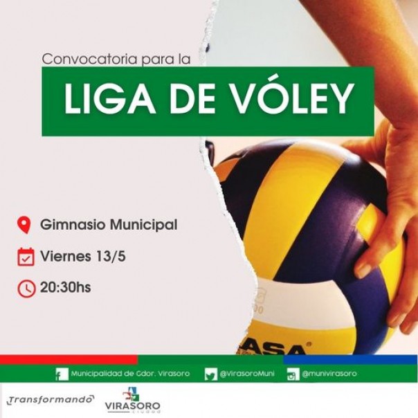 Convocatoria para Liga de Vóley
