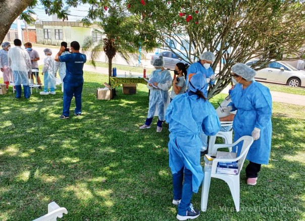 Salud realizó un operativo epidemiológico en Goya y Gobernador Martínez