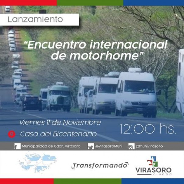 Lanzamiento Oficial del Primer Encuentro Internacional de Motorhome