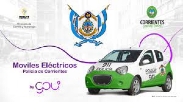 El Gobierno comprará dos autos eléctricos fabricados en Corrientes para la Policía