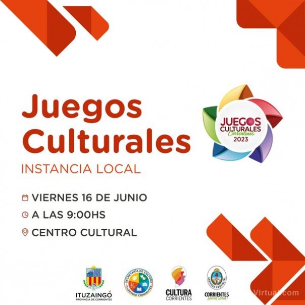 Juegos Culturales: instancia local