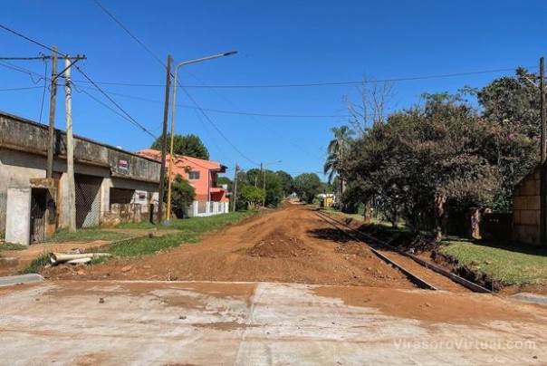 ¡Comenzaron las obras en calle Toranzos!