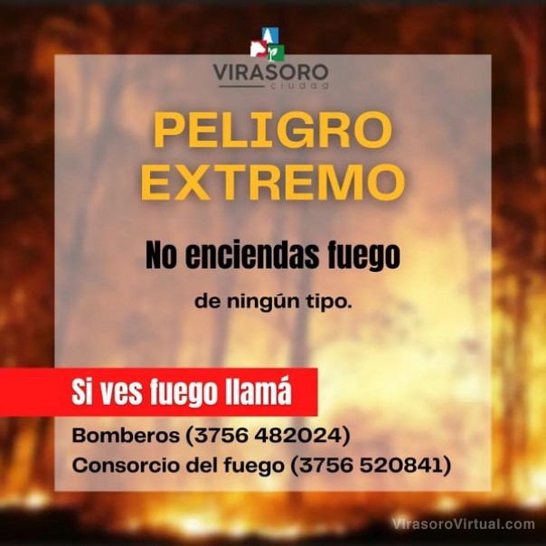 Situación extrema en toda la zona
