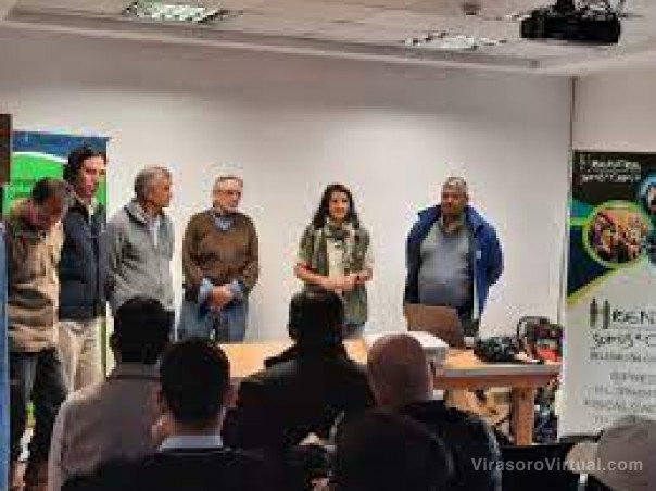 El presidente de RENATRE participó del cierre de capacitaciones sobre manejo de fuego en Virasoro