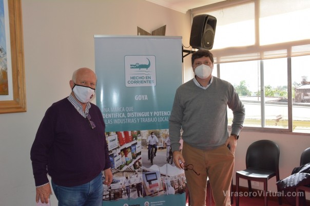 Schiavi y Osella rubricaron acuerdos para promocionar la marca Hecho en Corrientes