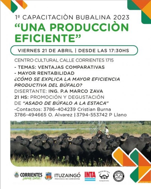 1° Capacitación Bubalina 2023