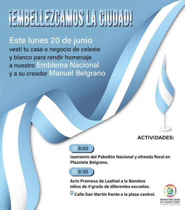 ¡Celeste, blanca y celeste!