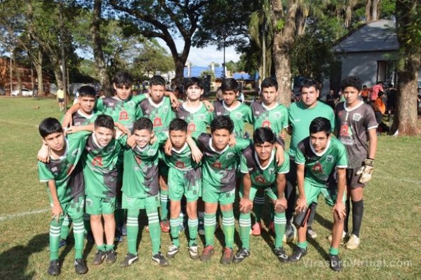 Los virasoreños consiguieron el primer puesto en fútbol sub 14 y sub 16