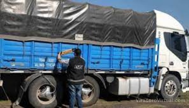 Incautaron granos por mas de 71 millones de pesos