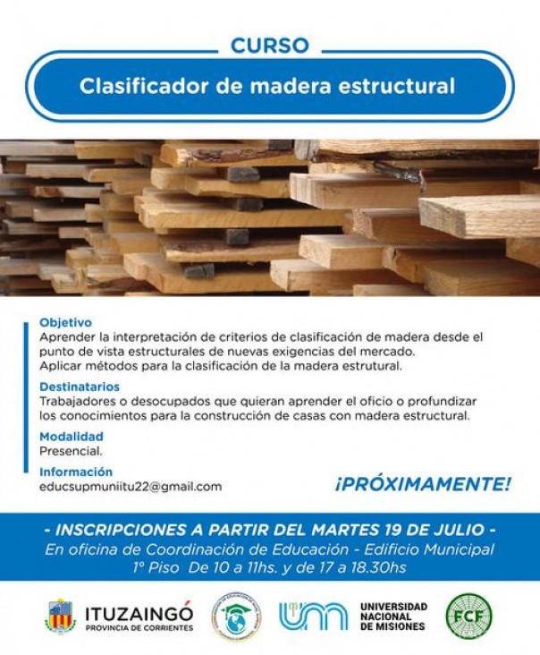 Próximamente cursos de