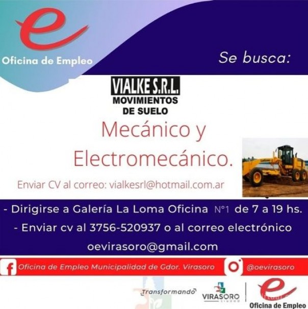 Oportunidad laboral